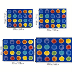 Colorful Classroom Carpets Elementary Seating Rug For Nursery School