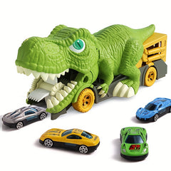 T-Rex Devouring Car Storage Toy - Dino Can Eat Car