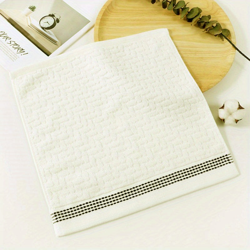 4pcs Cotton Wash Cloth Soft Towel 13x13 Inch Ultra Absorbent