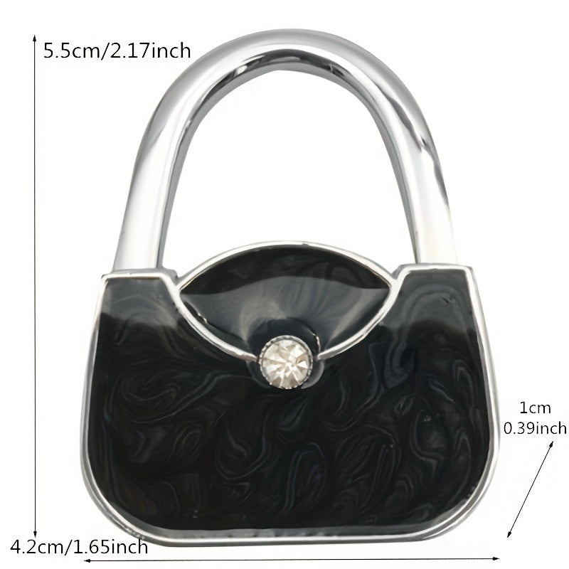 Round Foldable Table Hook Bag Handbag Hanger Cat Butterfly Heart Shape Hooks