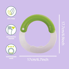 Plastic Salad Chopper - Ideal for Lettuce, Vegetables, and More