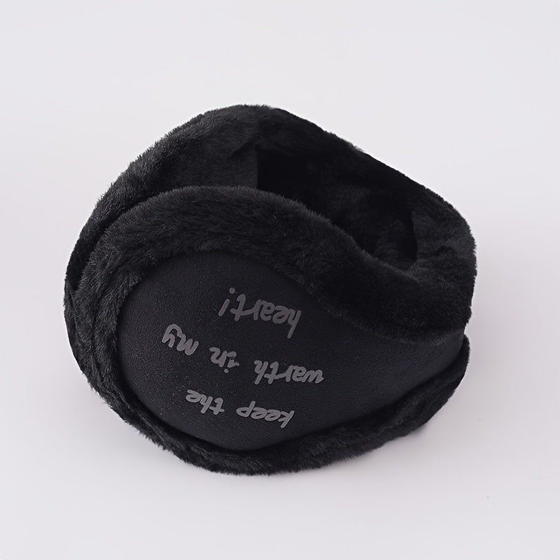 Cozy Comfort Women's Winter Ear Muffs with Embroidery