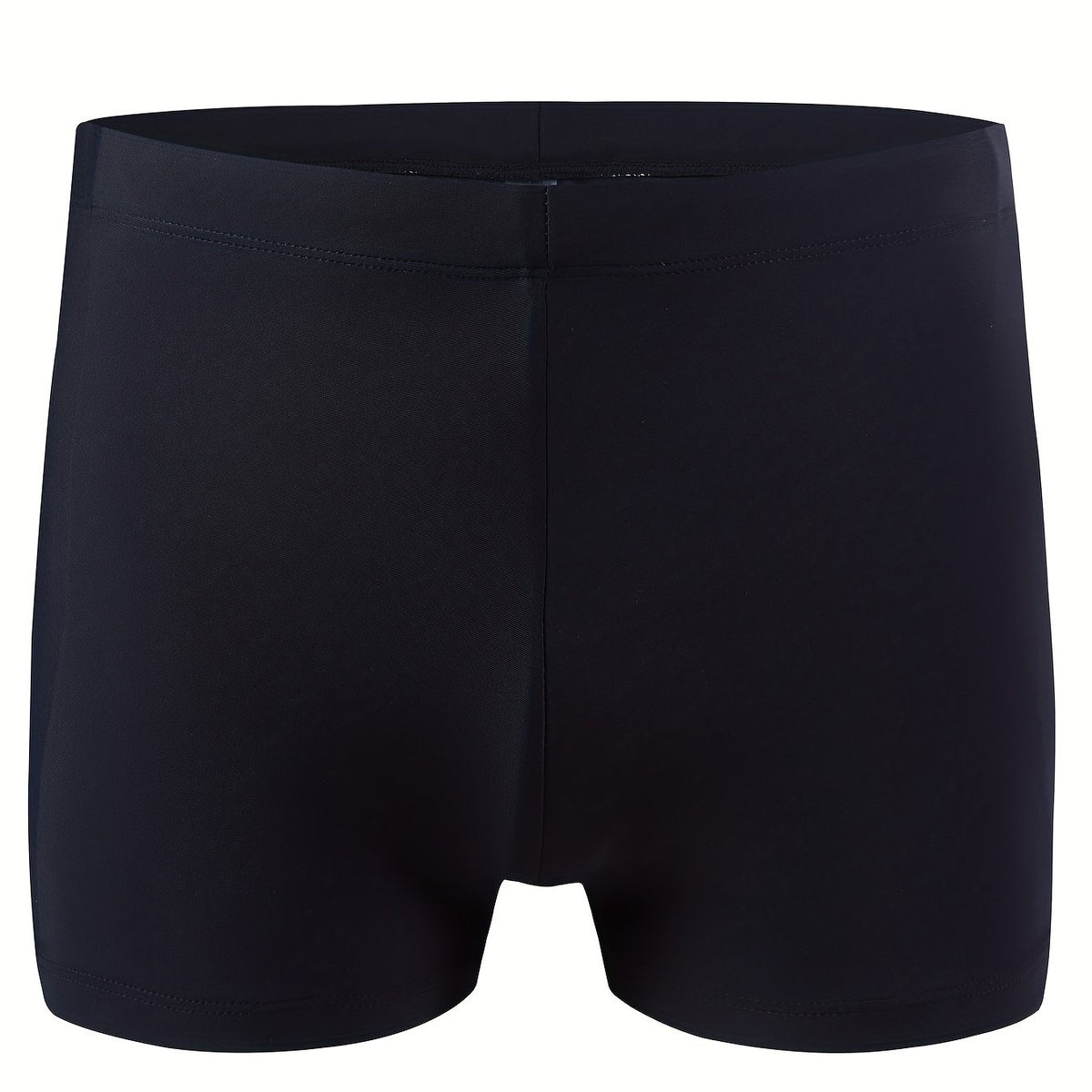 Men's Quick Dry Swim Trunks Solid Mid Stretch Comfortable Breathable Pants Swimw