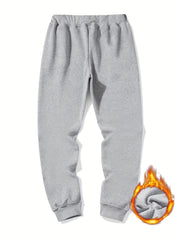 I Love My Wife Letter Print Men's Sweatpants