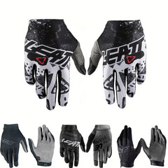 Men's Windproof Outdoor Cycling Gloves Motorcycle Full Finger Gloves