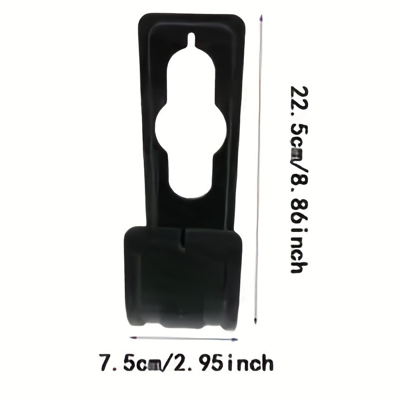 Metal Water Hose Hanger Wall Mounted Tidy Holder Green
