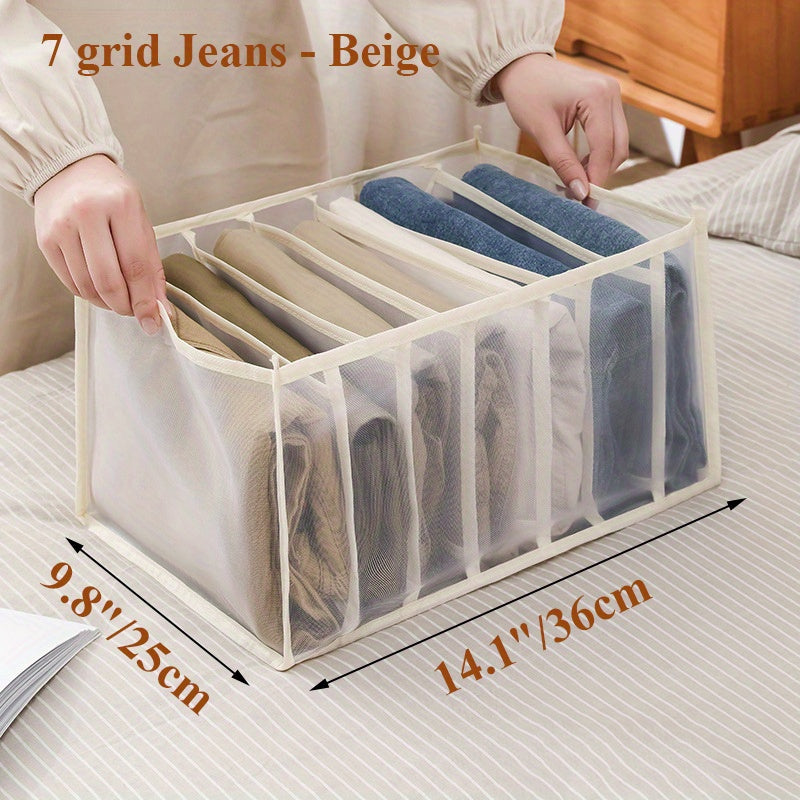 Foldable Clothes Organizer Storage Bag for Closet