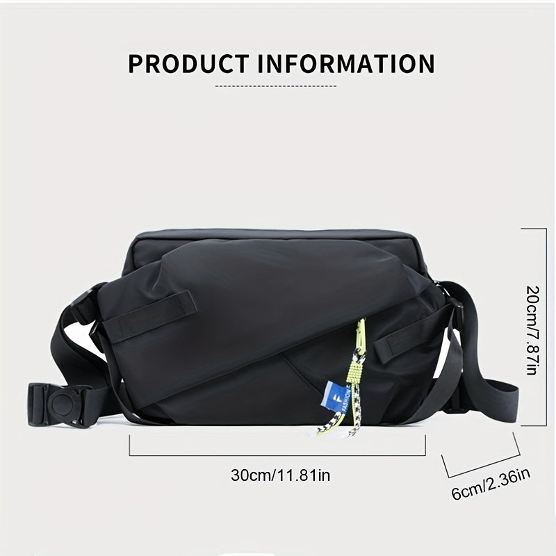 Men's Shoulder Bag Crossbody Bag Large Capacity Lightweight Waterproof Messenger