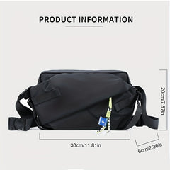 Men's Shoulder Bag Crossbody Bag Large Capacity Lightweight Waterproof Messenger