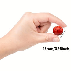 10 Assorted Colorful Bouncy Balls Bulk Mixed Patterns High Bouncing Balls