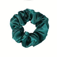 Satin Fabric Large Scrunchie Hair Rope Sport Headwear Non Slip Hair Accessories