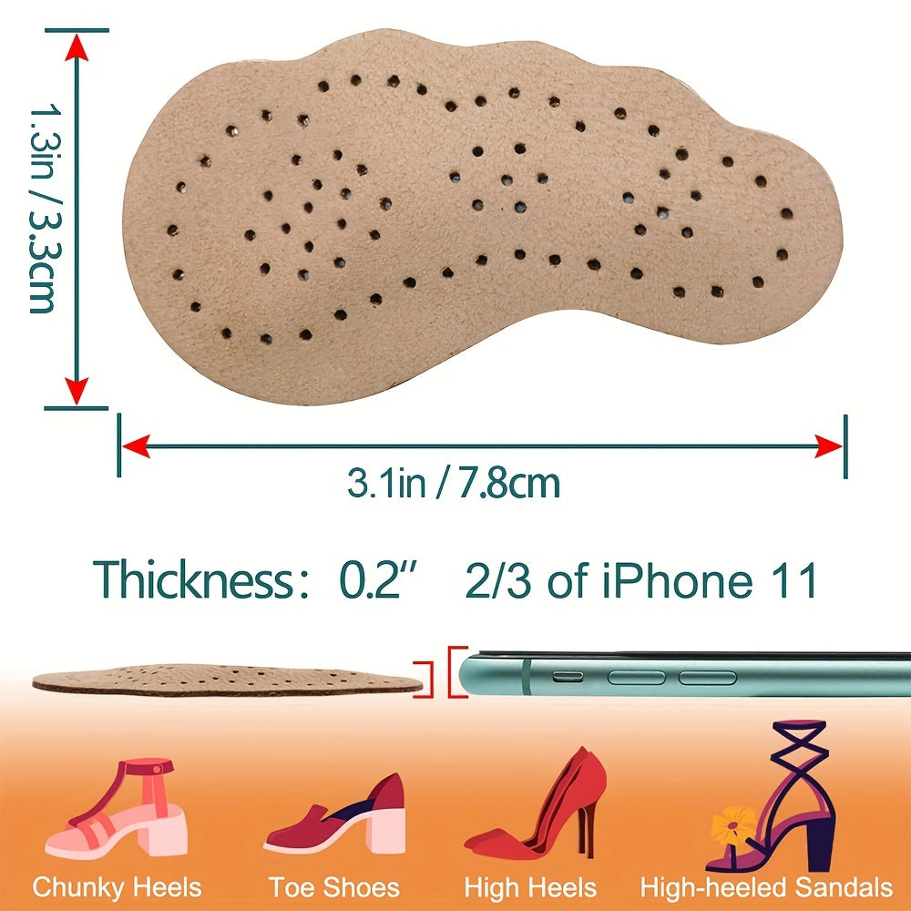 Non Slip Sandals Pads Breathable Sweat Absorbing Inserts