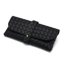 Soft Sunglasses Case with Belt Buckle Press On Eyewear Box