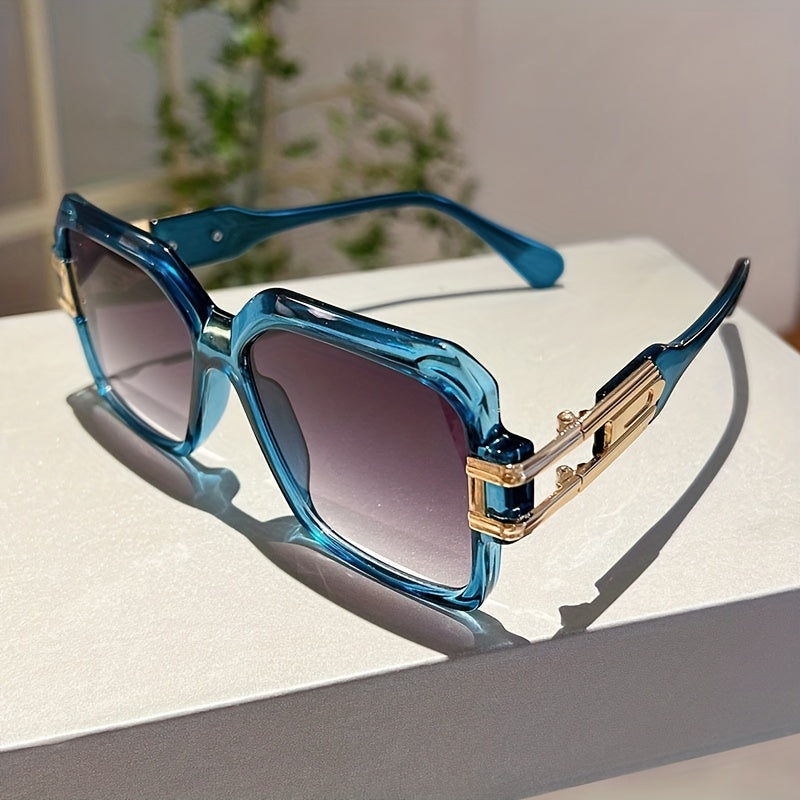 Y2K Large Square Sunglasses Gradient Glasses UV400