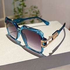 Y2K Large Square Sunglasses Gradient Glasses UV400