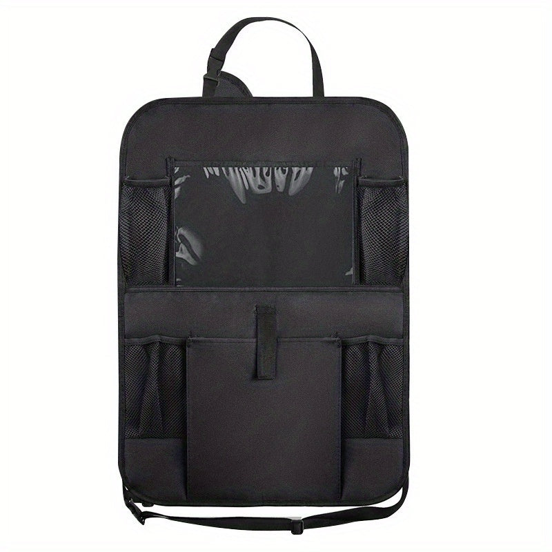 Car Back Seat Hanging Organizer Storage Bag Touchable Screen