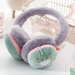 Fruit Earmuffs Warm Plush Suitable For Outdoor - Christmas Halloween