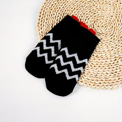 5 Pairs Geometric Pattern Low Cut Short Socks Women's Stockings