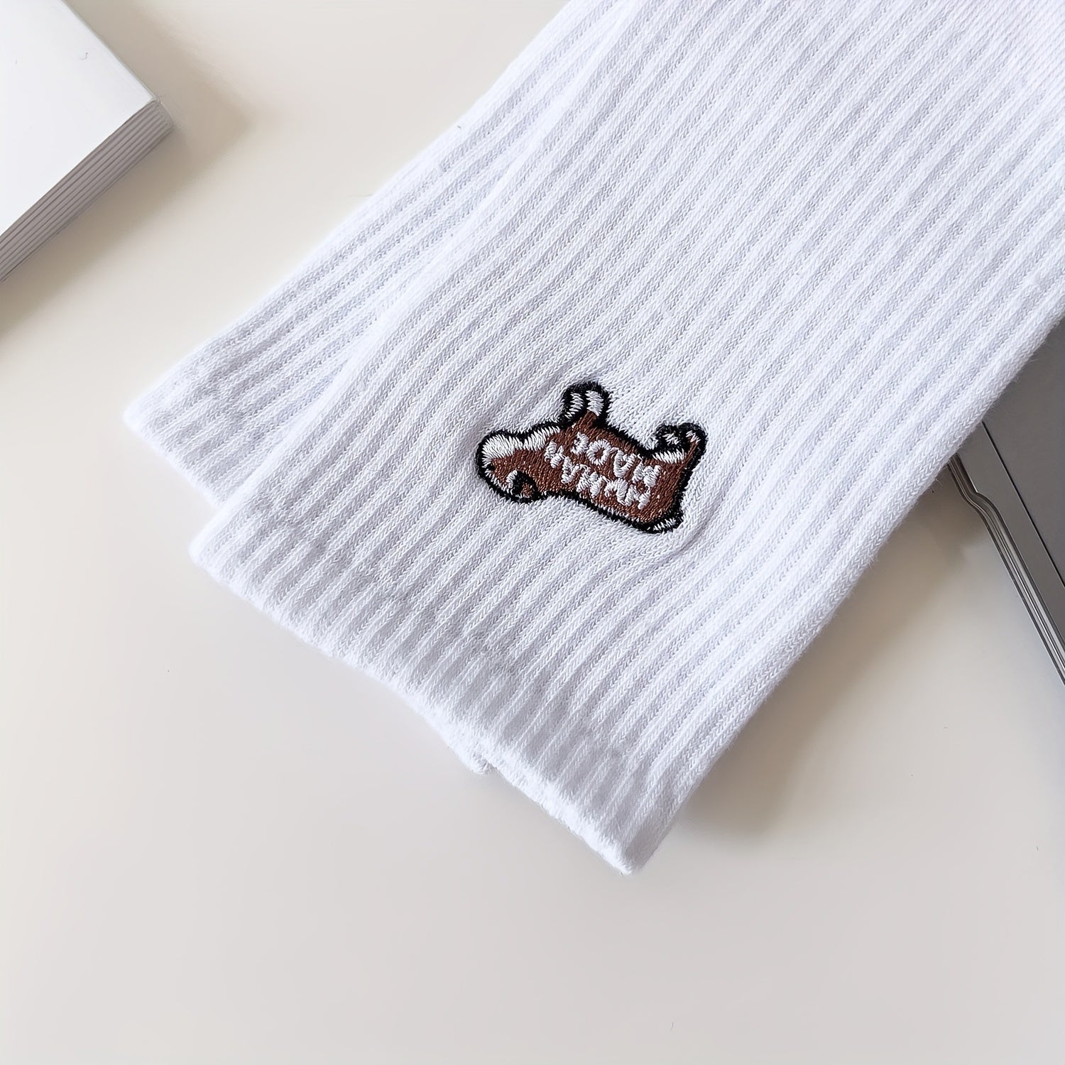 4 Pairs Cartoon Pattern Socks Women's Stockings