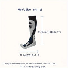 Thick Thermal Knee High Outdoor Ski Socks