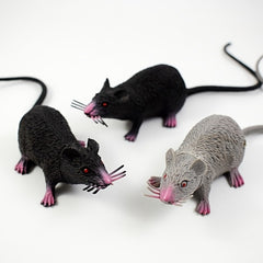 Funny Strange Gray and Mouse Person Toy Prank