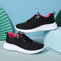 Women's Mesh Breathable Running Shoes Non-slip Sports Lightweight Sneakers