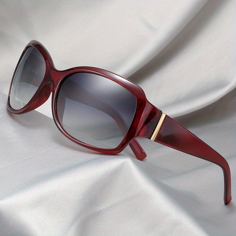 Large Polarized Sunglasses Oval Wrap Around Glasses UV400