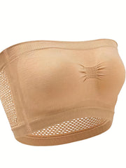 2 Pack Plus Size Casual Bra Set Women's Plus Comfort Breathable No Padding Strap