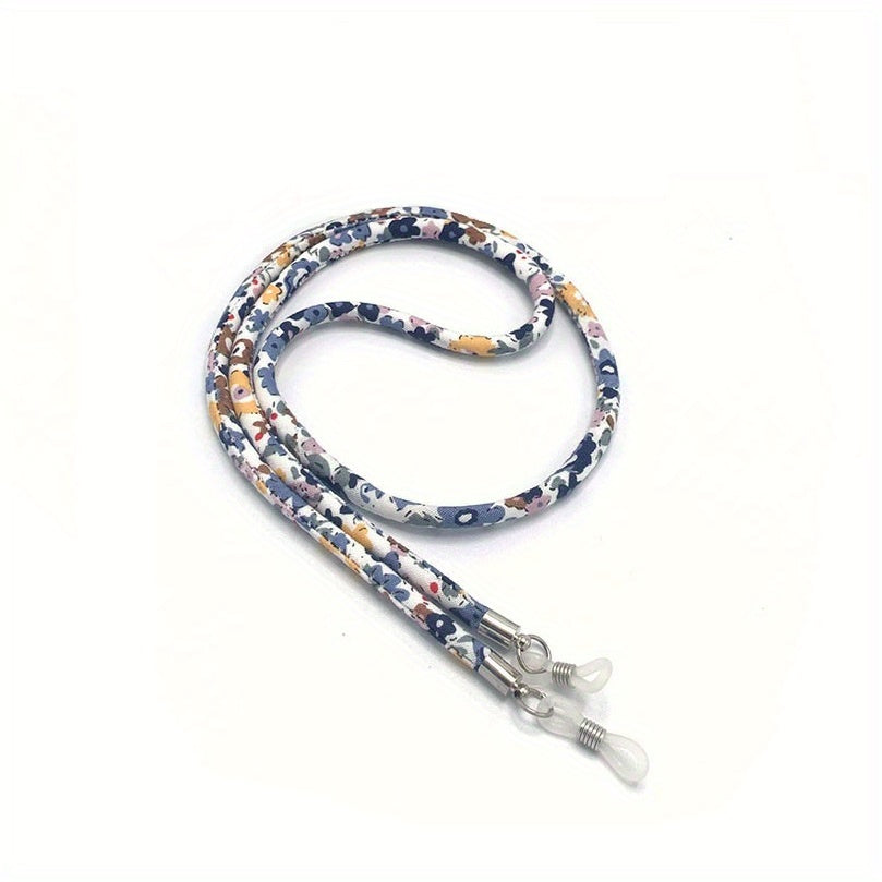Adjustable Glasses Cord Ditsy Floral Print Minimalist Anti Slip Accessory