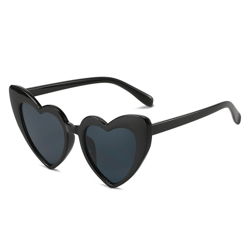 Heart Shaped Sunglasses Vintage Cat Eye Style Kurt Cobain Glasses