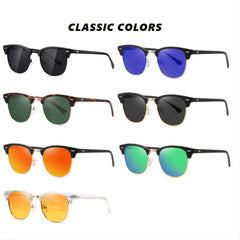 Vintage Pilot Sunglasses UV Protection 70s Classic Glasses