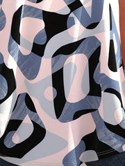  Colorblock Button Tank Top