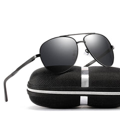 Men's Polarized Sunglasses Toad Mirror Large Frame Driver Sunglasses