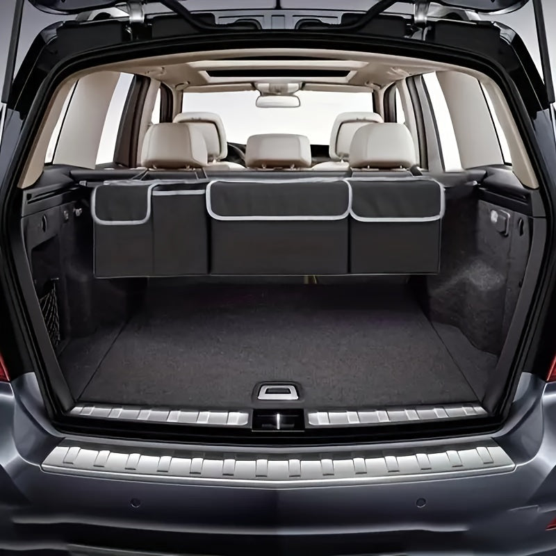 Car Back Seat Trunk Storage Bag Organizer Waterproof Oxford Cloth