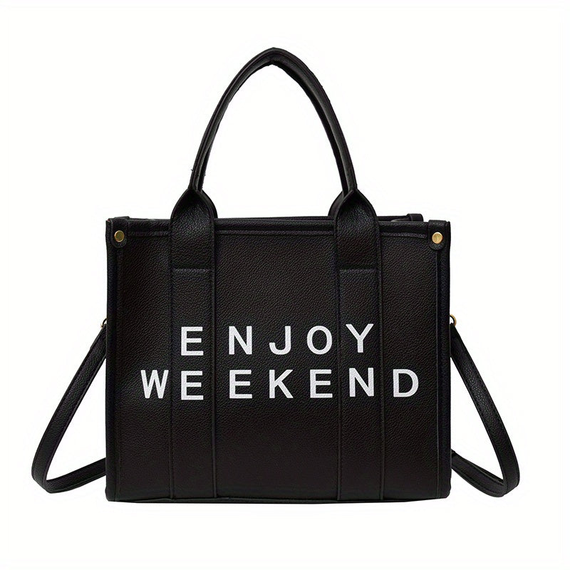 Weekend Tote Bag Crossbody Purse Double Handle