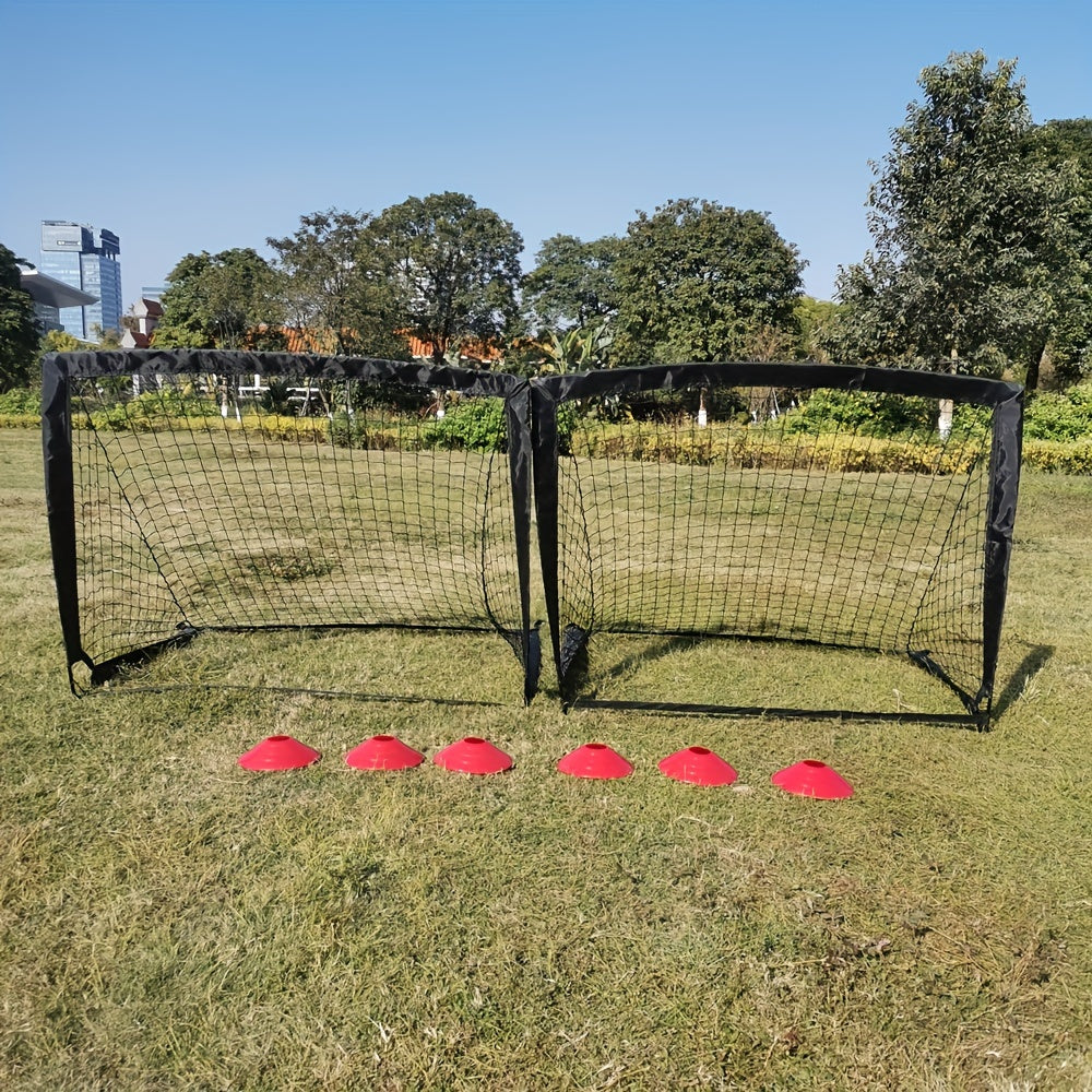 Portable 4'x 3' Soccer Goal Set with Accessories