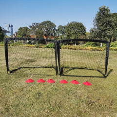 Portable 4'x 3' Soccer Goal Set with Accessories