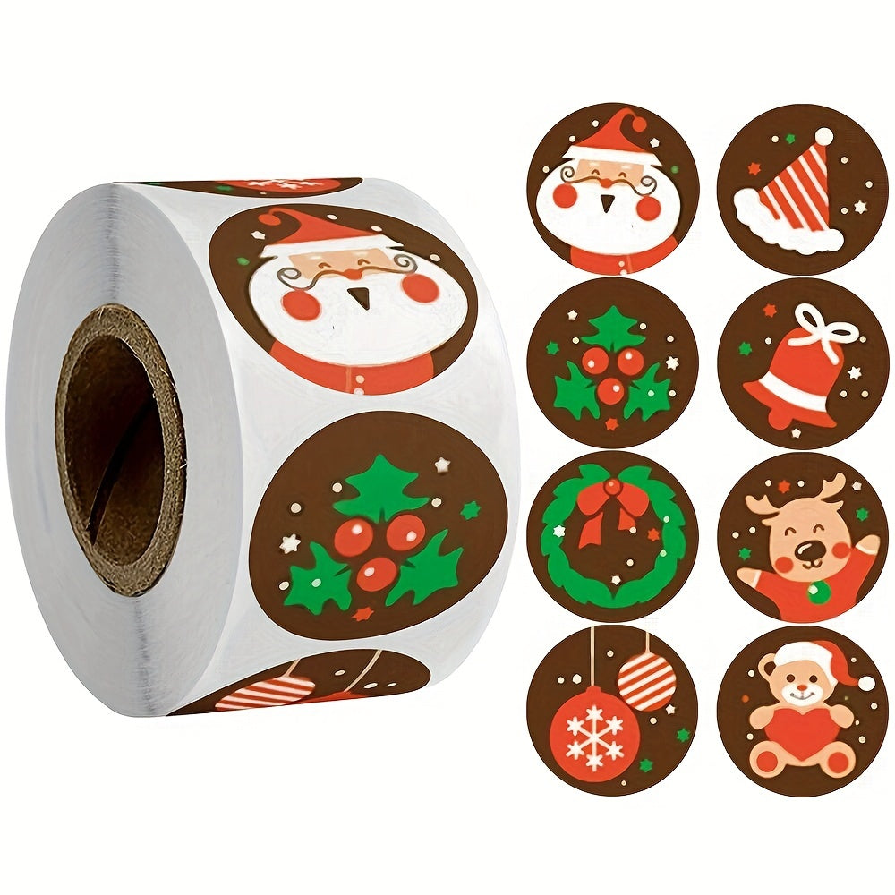 500pcs Christmas Snowman Reward Stickers for Toys