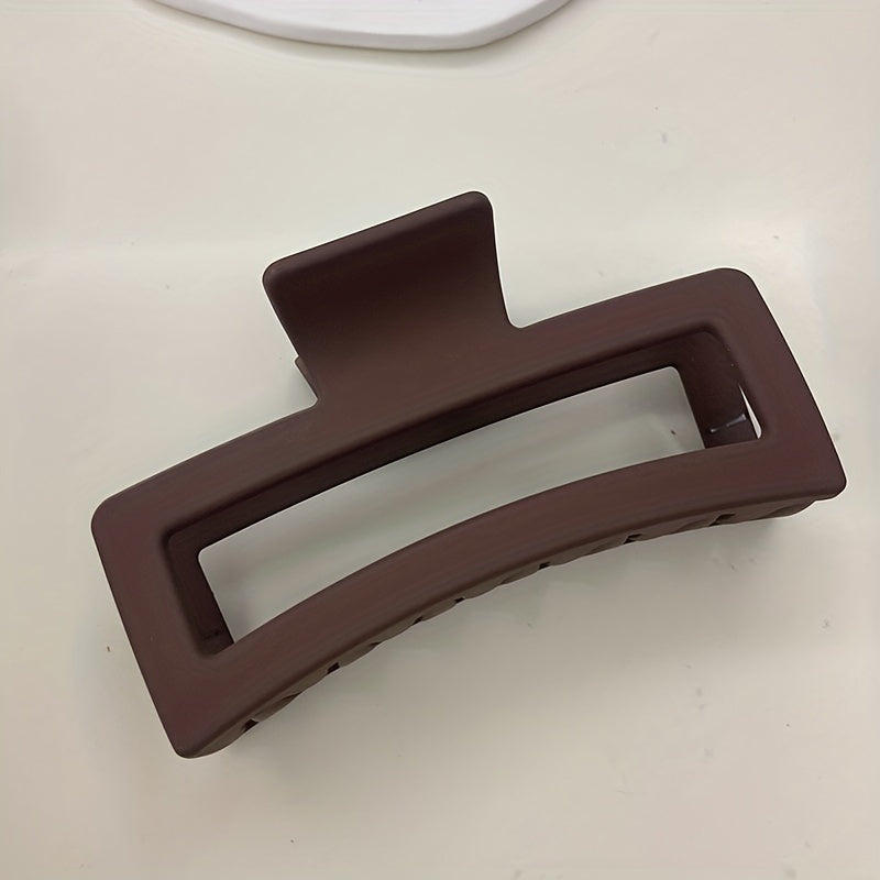 Matte Hair Claw Clip Strong Hold Grip Hair Jaw Clip
