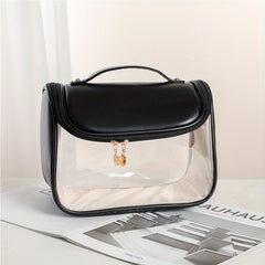 Transparent Cosmetic Bag Portable Toiletry Wash Handbag