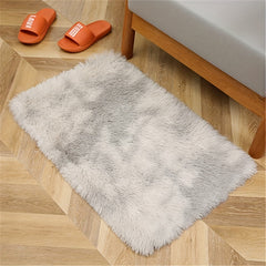 Soft Plush Tie Dyed Shaggy Area Rug