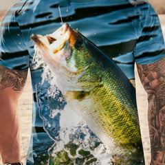 Men's Breathable Stretchy Fishing T-Shirt
