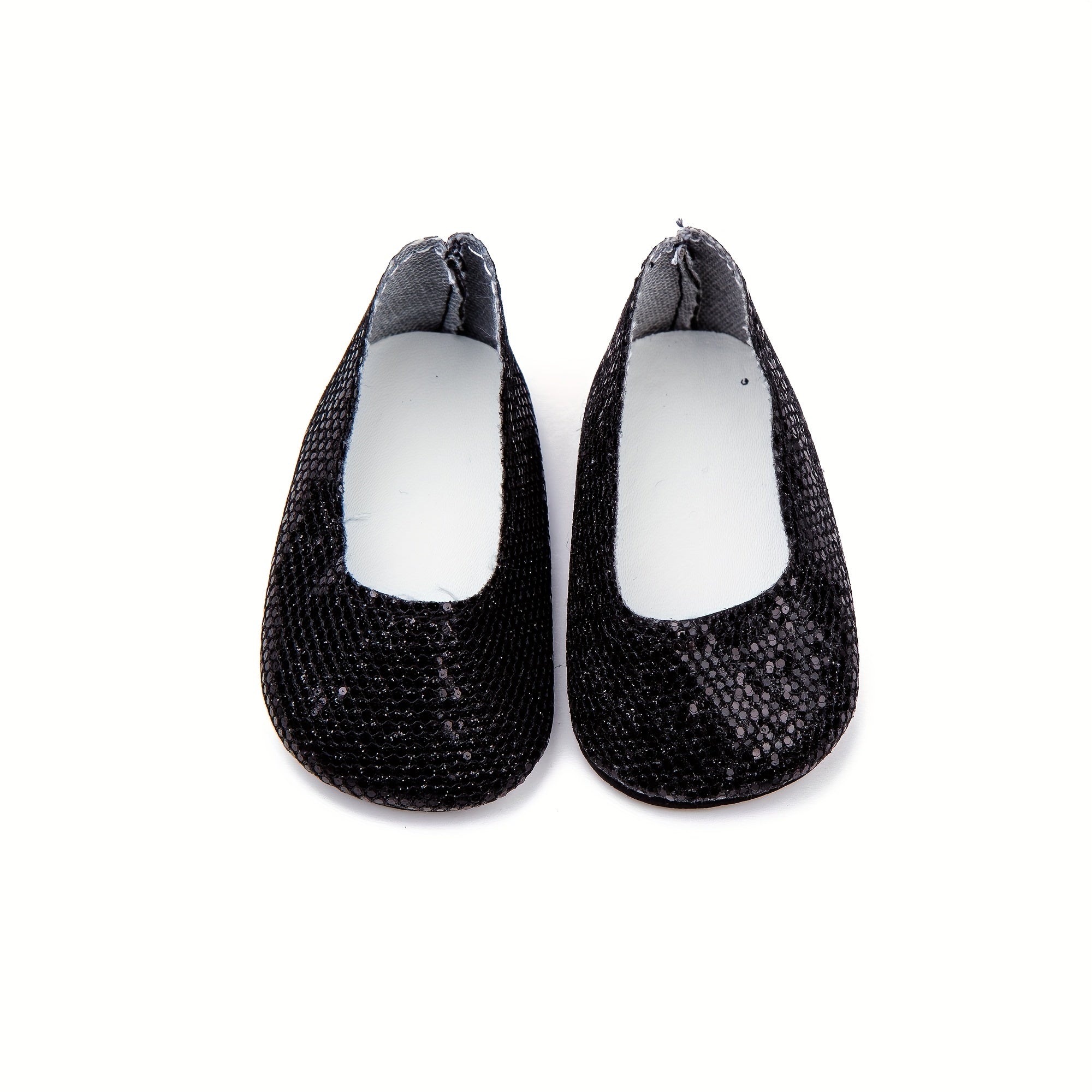 Sequin Pocket Doll Shoes for 18 inch American Dolls