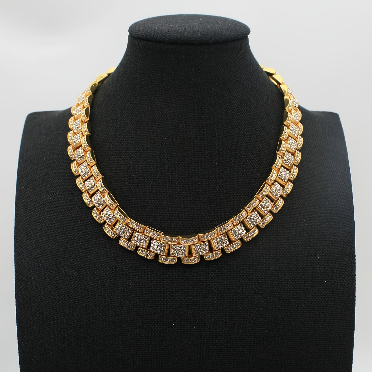 Hip Hop Cuban Link Chain Bracelet Men Necklace Jewelry