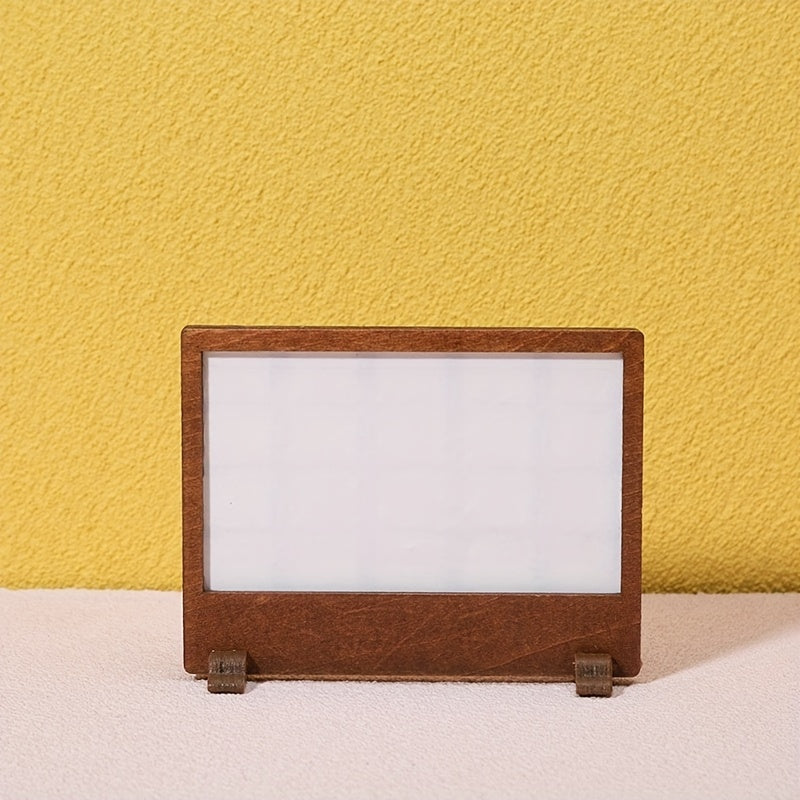 Dollhouse Retro Wooden Furniture Table Screen Ornaments