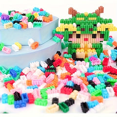 Small Particle Building Blocks DIY Assembly Toy Stacking Blocks Birthday Gift
