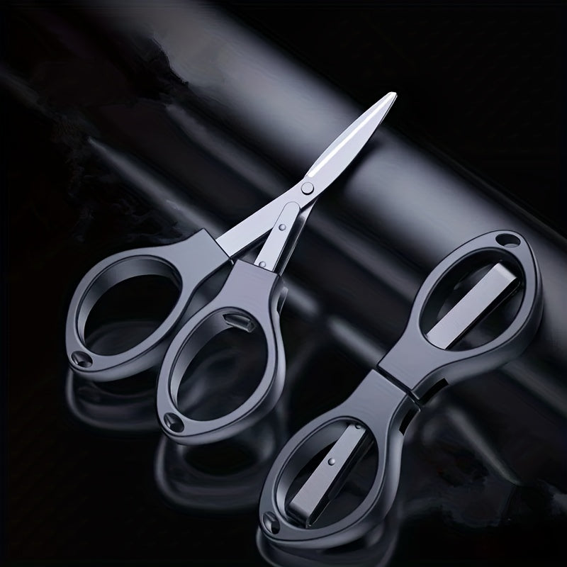 Compact Portable Folding Scissors for Travel Fishing