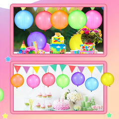 100pcs Punch Balloons Party Favors Bounce Balloons