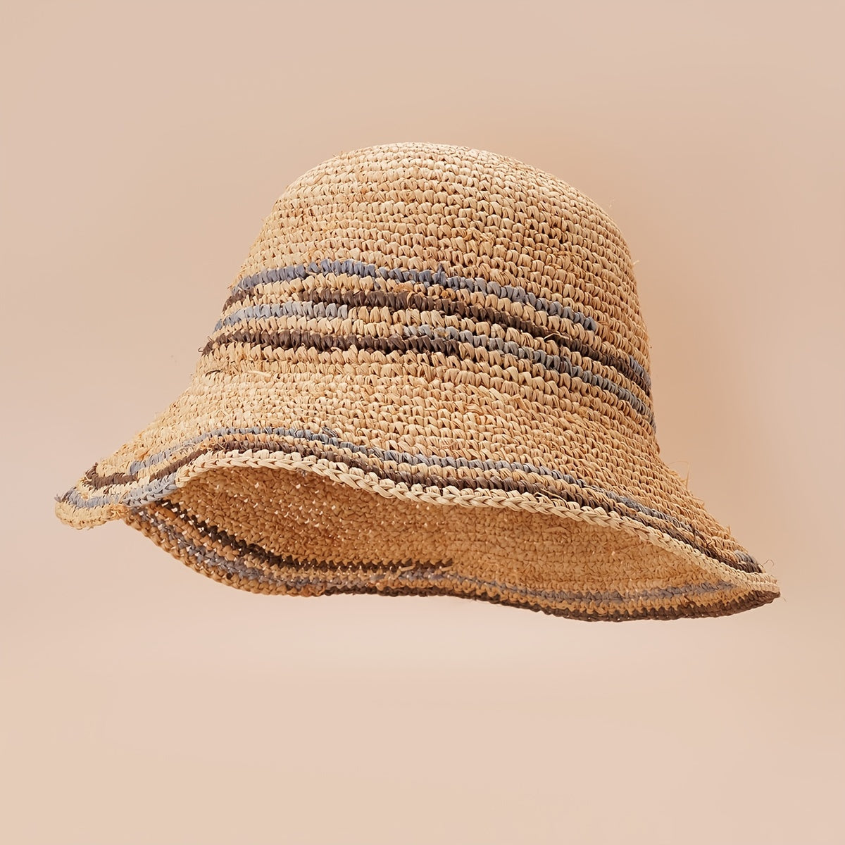Women's Straw Sun Hat for Summer Beach Travel