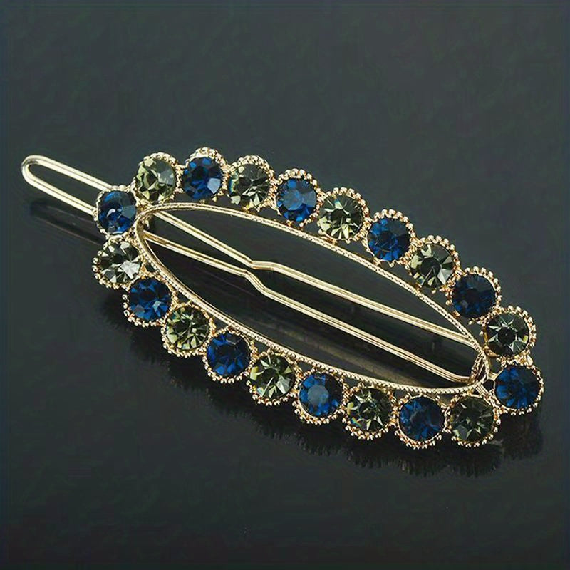 Rhinestone Hair Clip Side Clip Bangs Clip Hair Accessories Jewelry